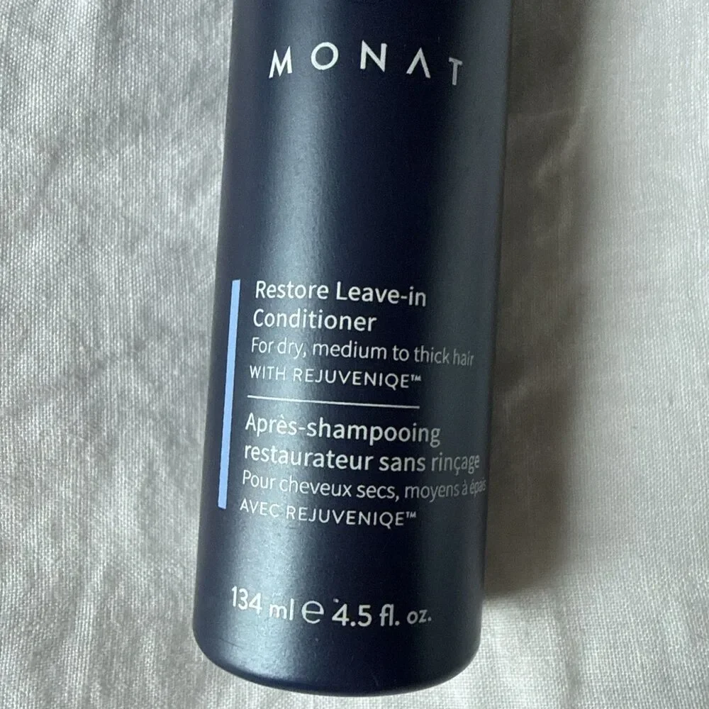 NEW - Monat Restore Leave-In Conditioner w/Rejuveniqe 4.5 fl oz